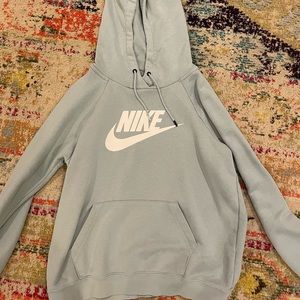 blue nike sweatshirt